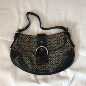 Black Coach Shoulder Bag